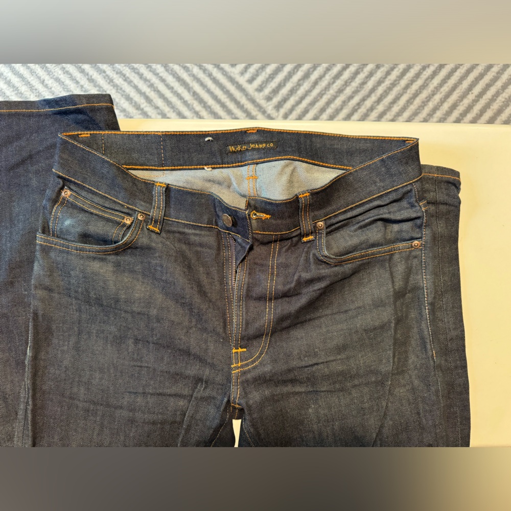 Nudie Jeans, 32x30 lean dean, dark blue